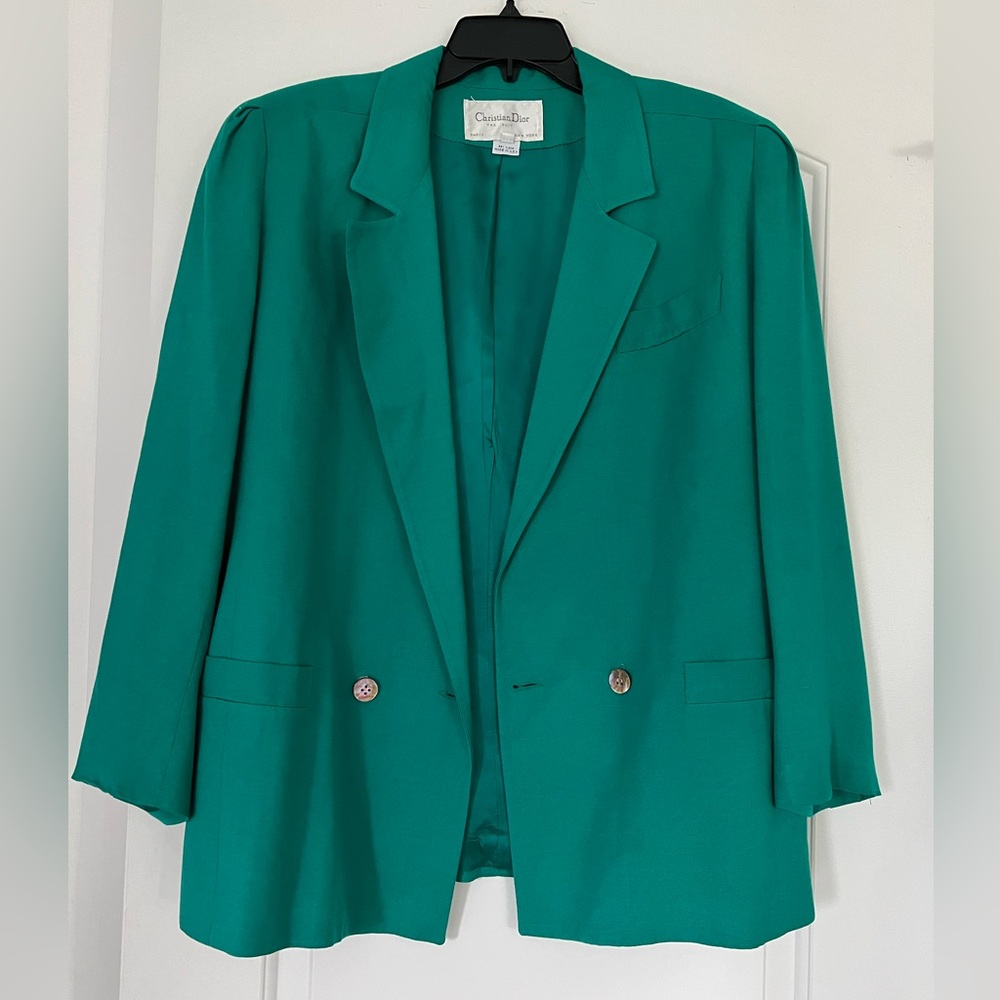 Chaus Green Women's Blazer